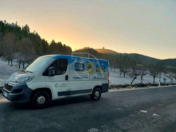 Imagen captada esta mañana en la cumbre grancanaria/Karen Cárdenes.